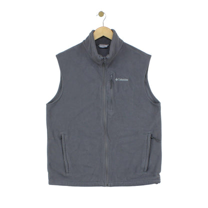 Mens Fleece Gilet Full Zip Outdoor Sleeveless