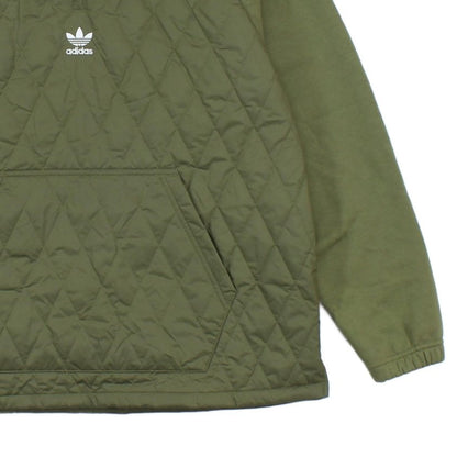 Mens Quilted Jacket Pullover 1/4 Zip