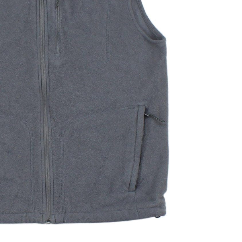 Mens Fleece Gilet Full Zip Outdoor Sleeveless