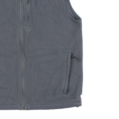 Mens Fleece Gilet Full Zip Outdoor Sleeveless