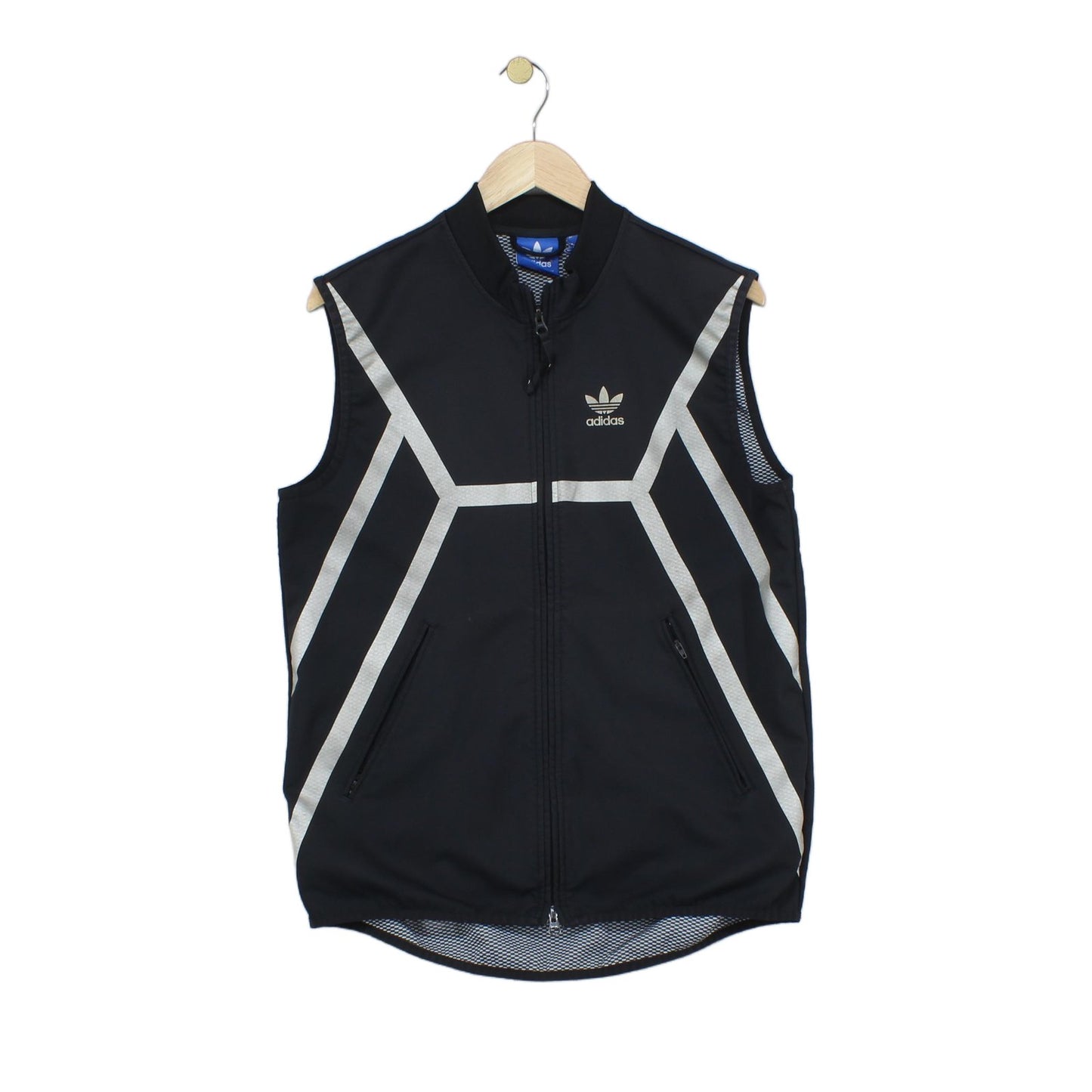 Mens Vest Track Jacket Sleeveless