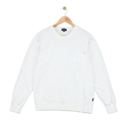 Mens Sweatshirt Crew Neck Long Sleeve Lightweight