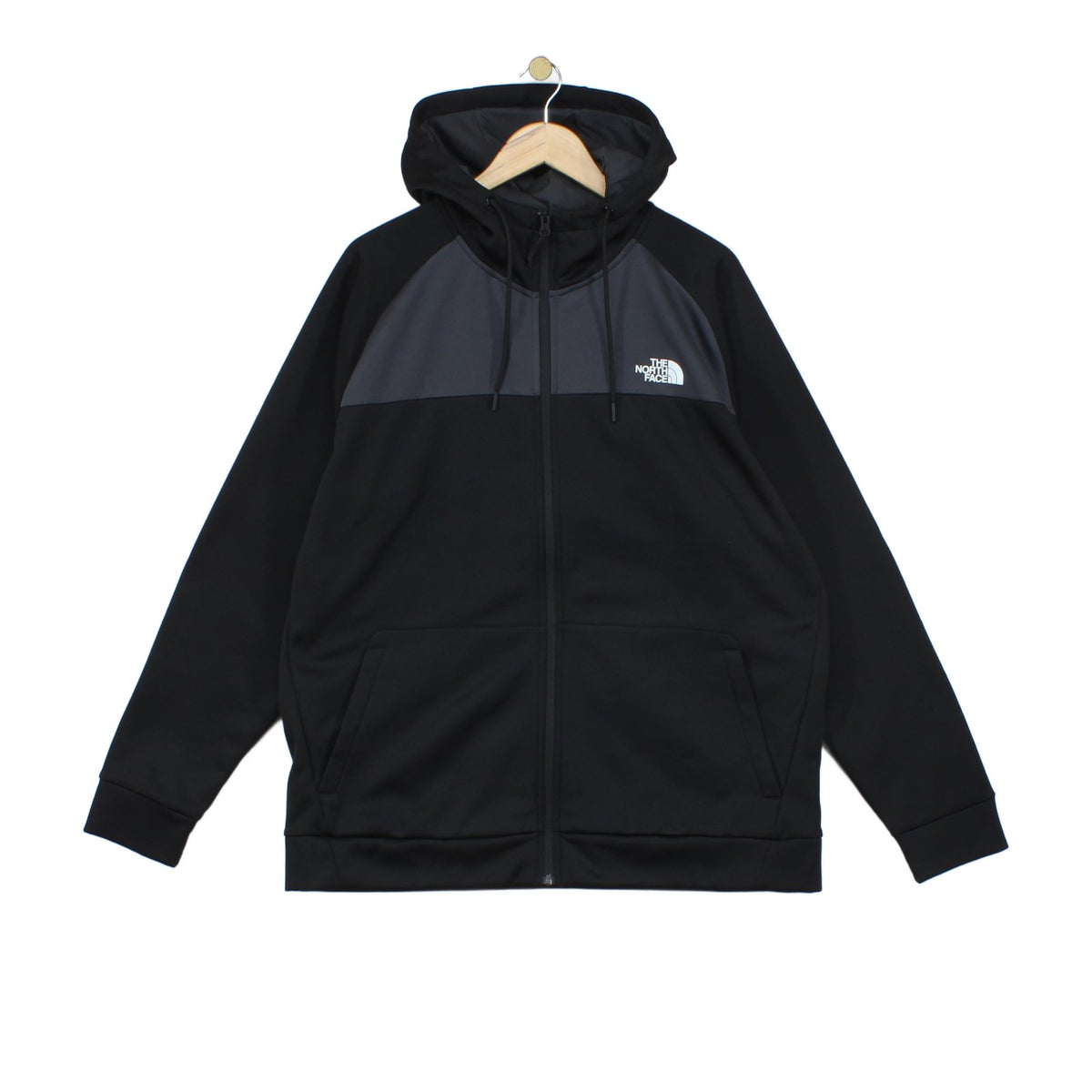 Mens Fleece Hoodie Lightweight Full Zip