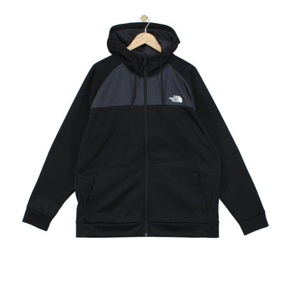 Mens Fleece Hoodie Lightweight Full Zip