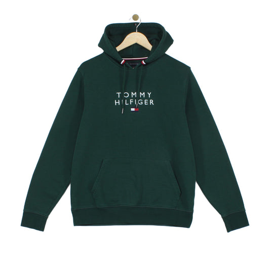 Mens Hoodie Embroidered Logo