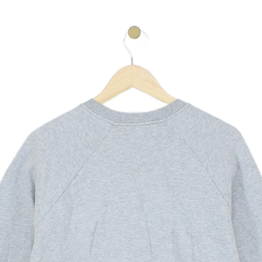 Mens Sweatshirt Spell Out Cotton