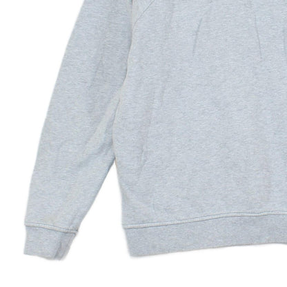 Mens Sweatshirt Spell Out Cotton