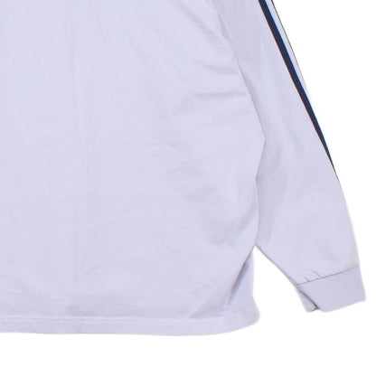 Mens Striped Polo Shirt Long Sleeve Heavyweight