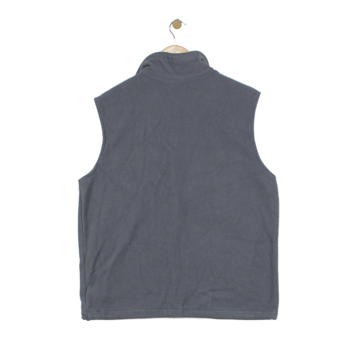 Mens Fleece Gilet Full Zip Outdoor Sleeveless