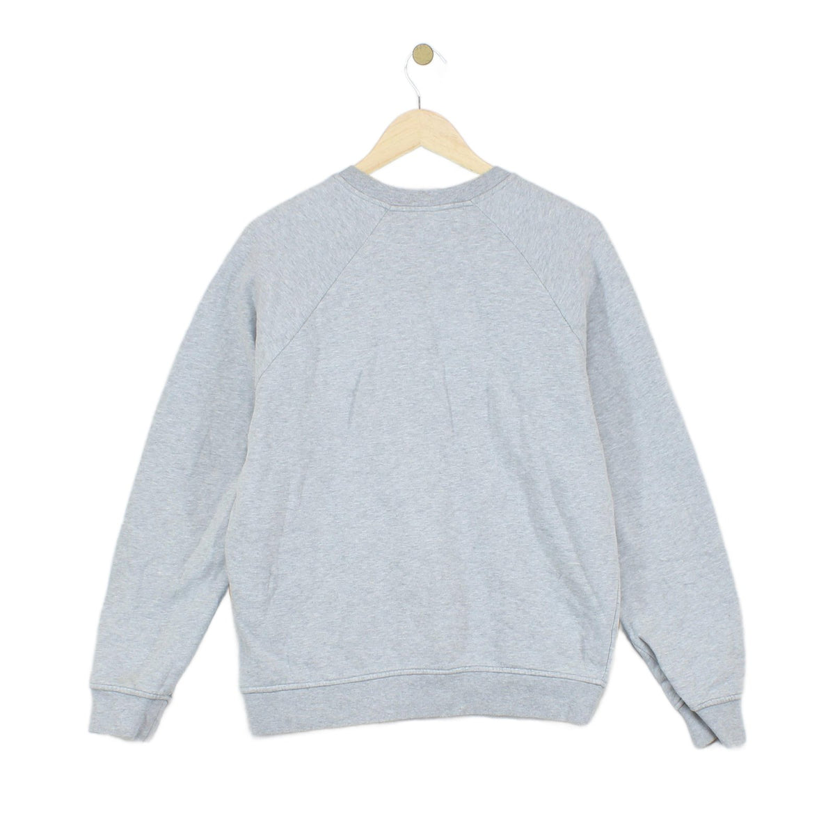 Mens Sweatshirt Spell Out Cotton