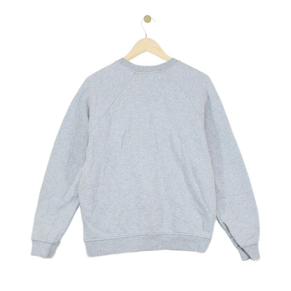 Mens Sweatshirt Spell Out Cotton