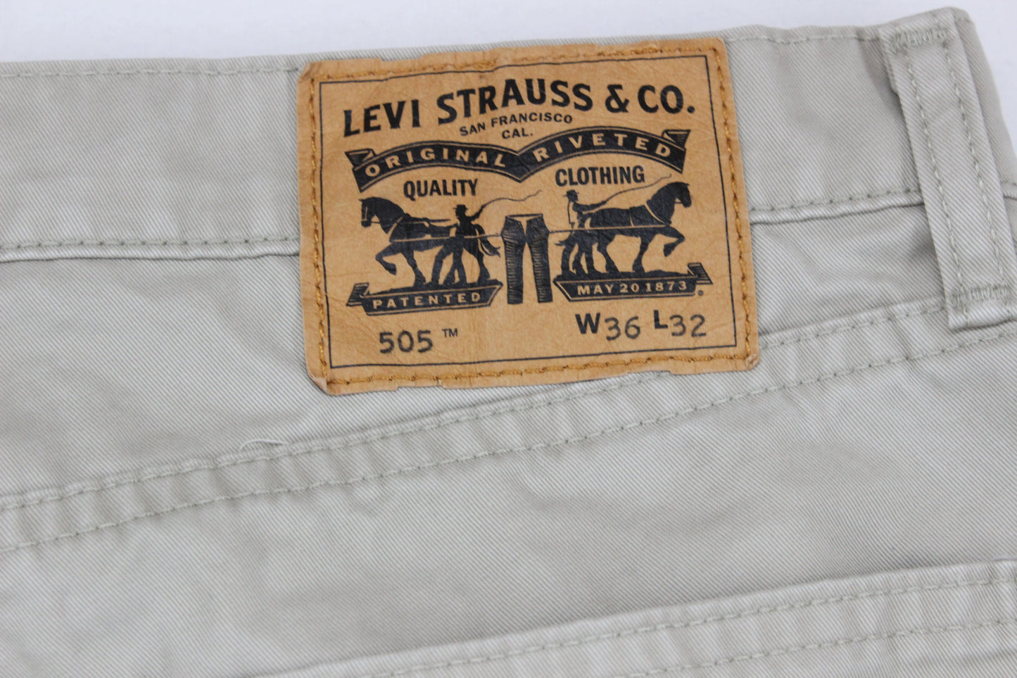 Mens 505 Jeans Straight Leg Zip Fly