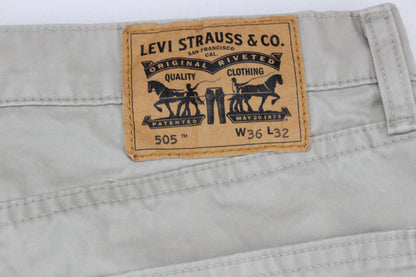 Mens 505 Jeans Straight Leg Zip Fly