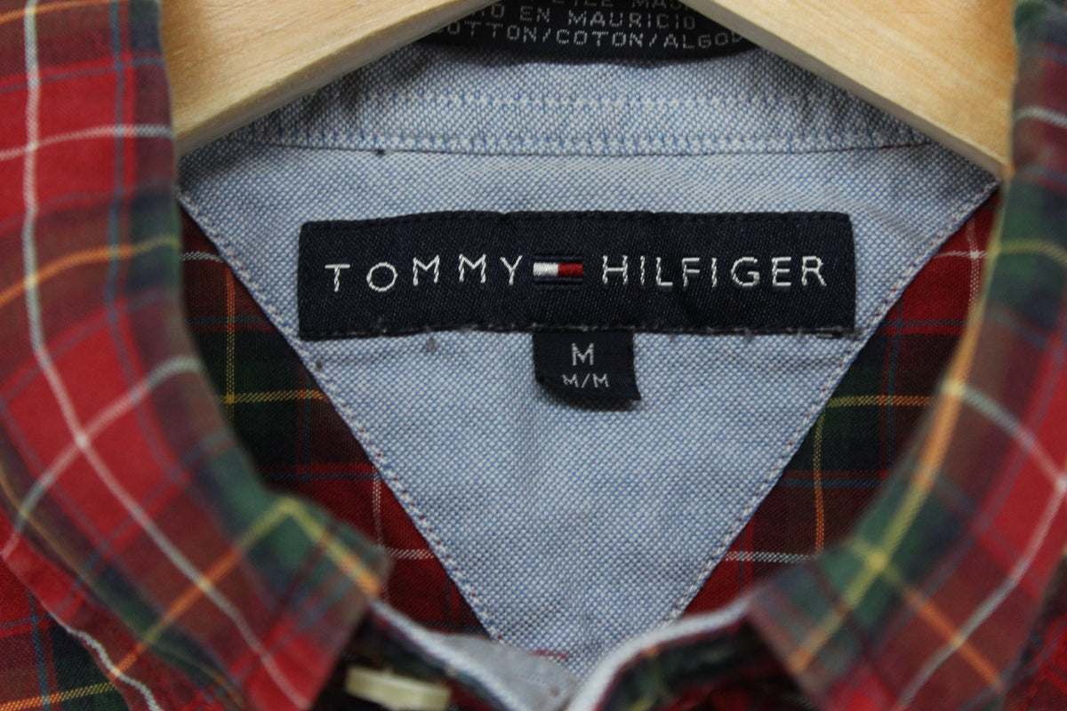 Mens Plaid Shirt  Button Down Classic