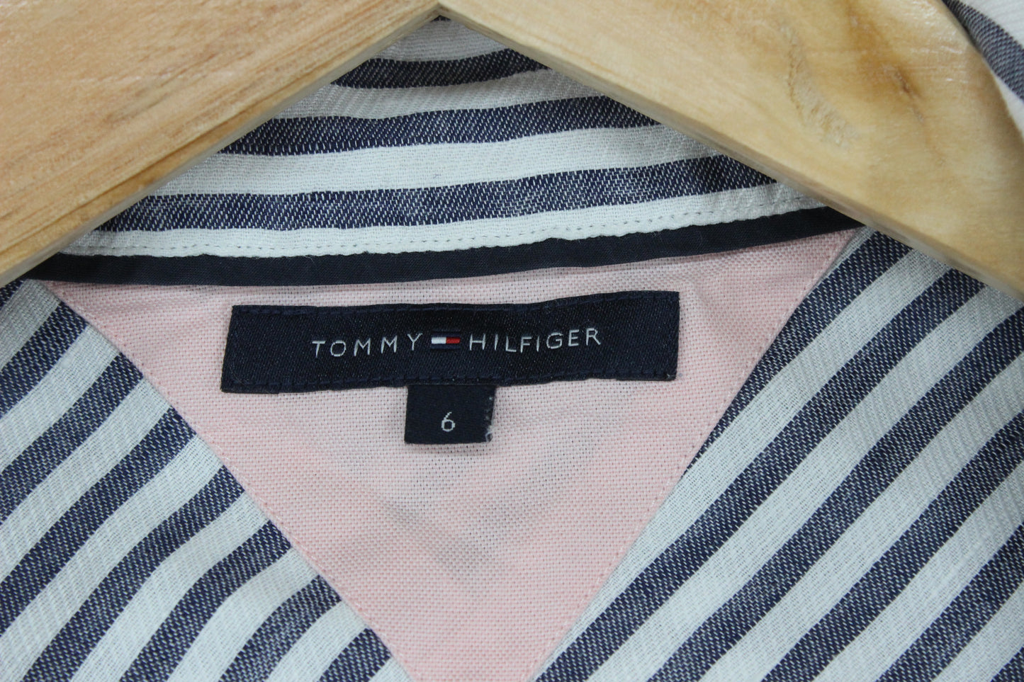 Womens Striped Shirt Button Up Cotton Linen