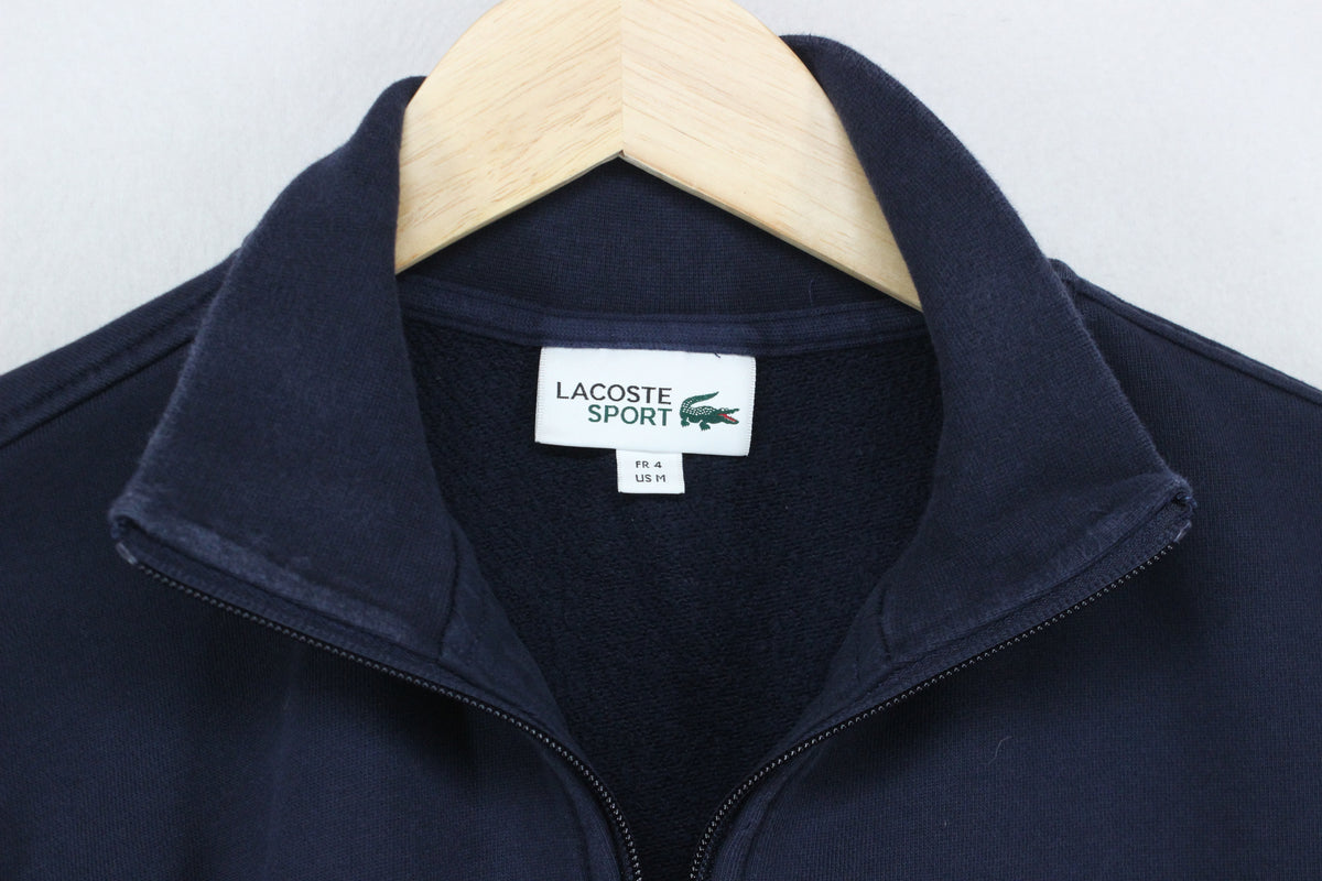 Mens Sweatshirt Full Zip Embroidered Logo