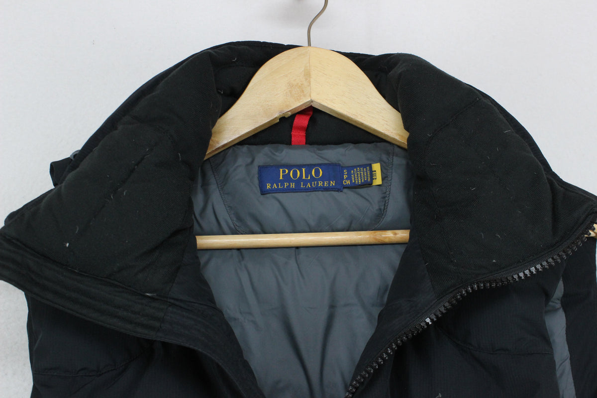 Mens Down Bodywarmer Puffer Hooded Insulated
