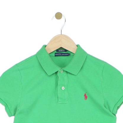 Womens Polo Shirt  Slim Fit Short Sleeve