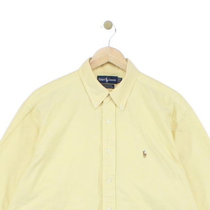 Mens Oxford Shirt Button Down Long Sleeve