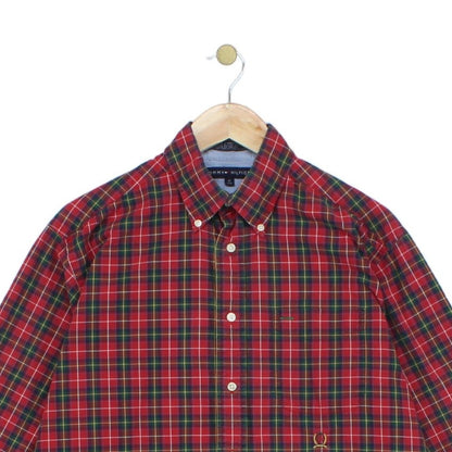 Mens Plaid Shirt  Button Down Classic