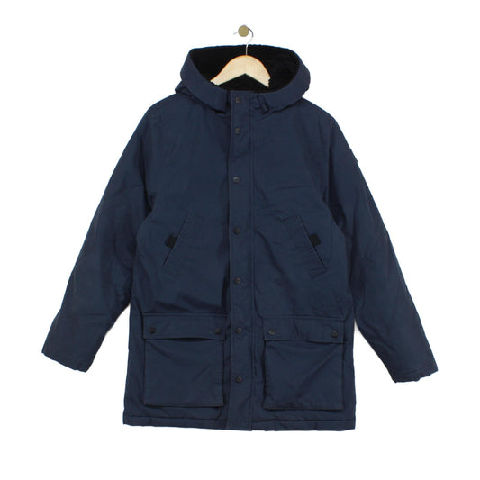 Womens Parka Hooded Full Zip Lined