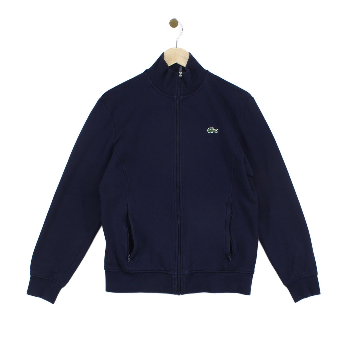 Mens Sweatshirt Full Zip Embroidered Logo