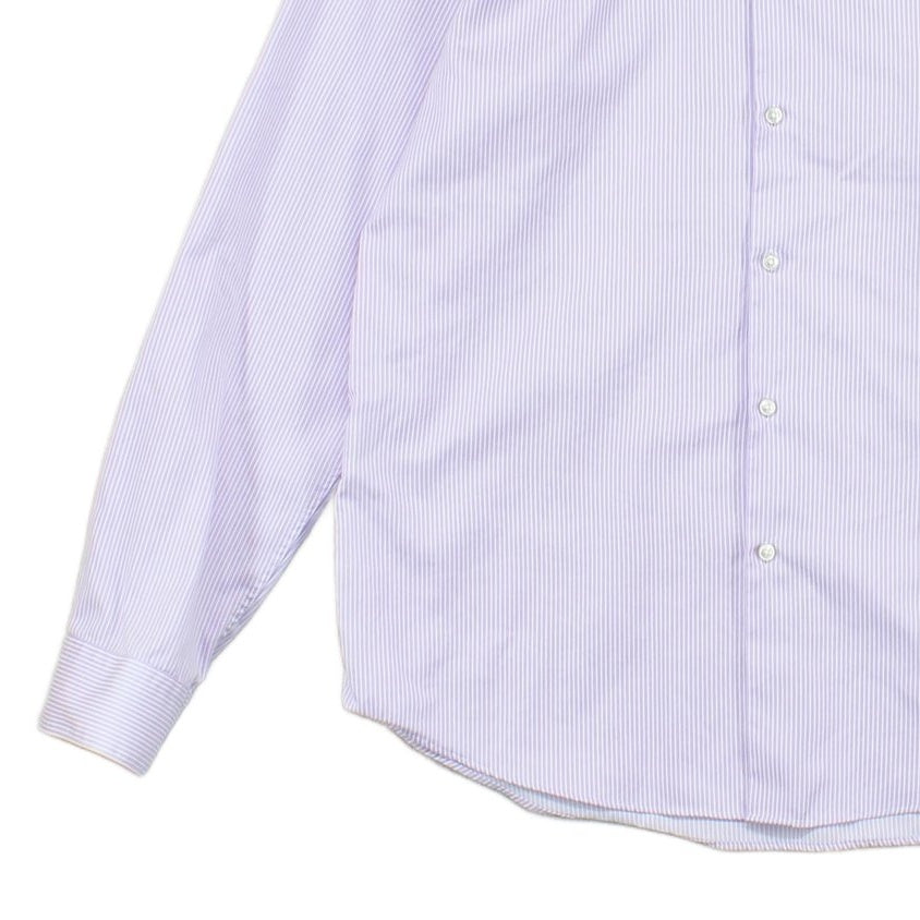 Mens Striped Shirt Collared