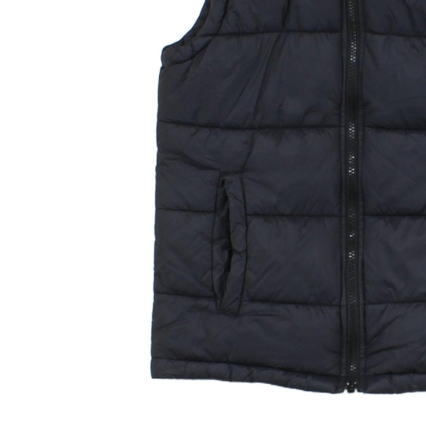 Boys Bodywarmer Hooded Puffer Sleeveless