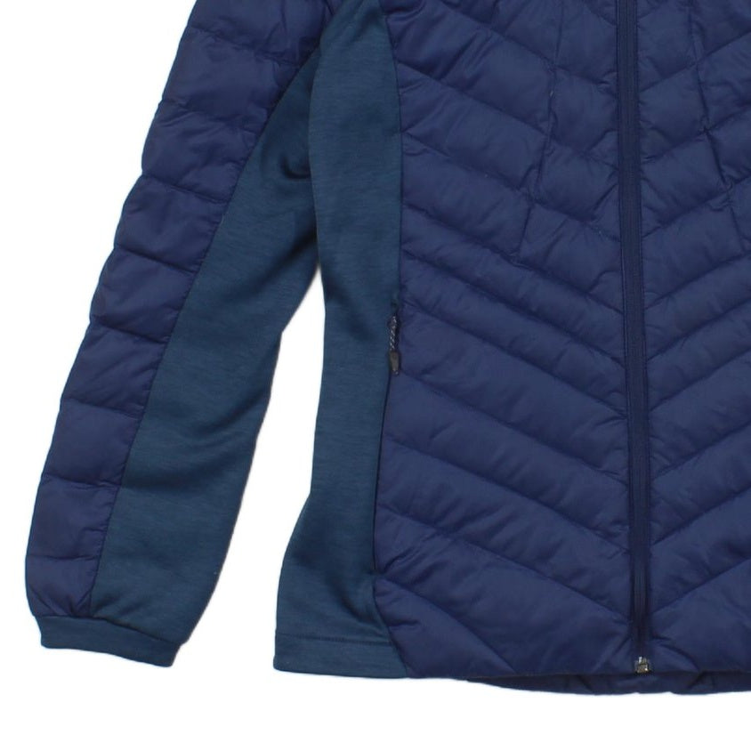 Womens Quilted Jacket Hooded Insulated Down