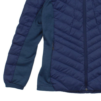 Womens Quilted Jacket Hooded Insulated Down