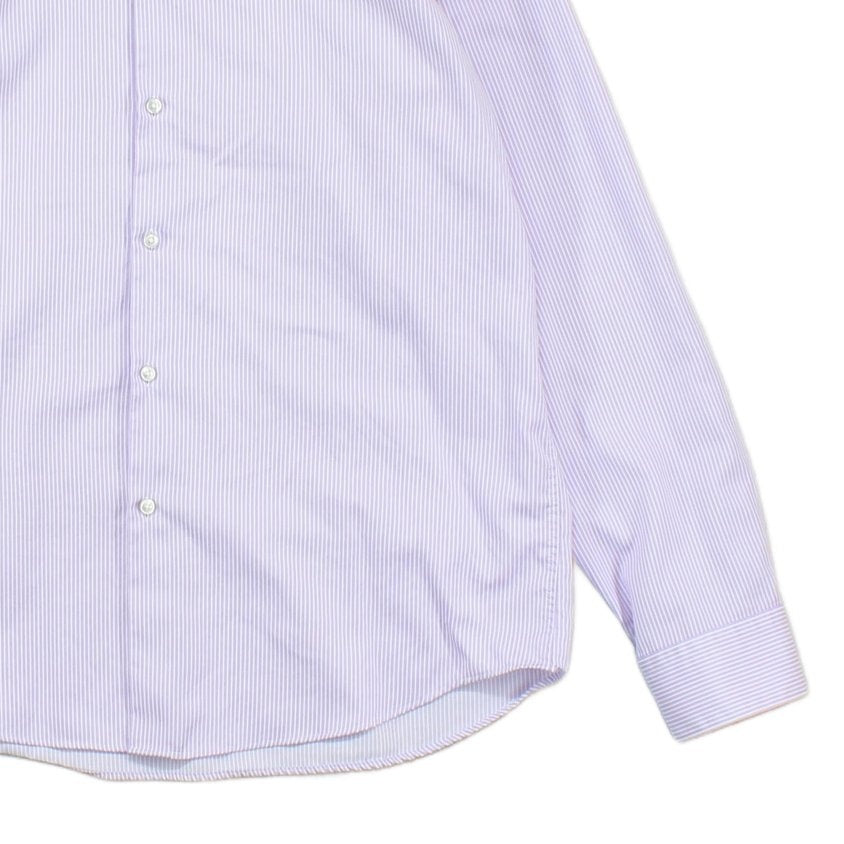 Mens Striped Shirt Collared