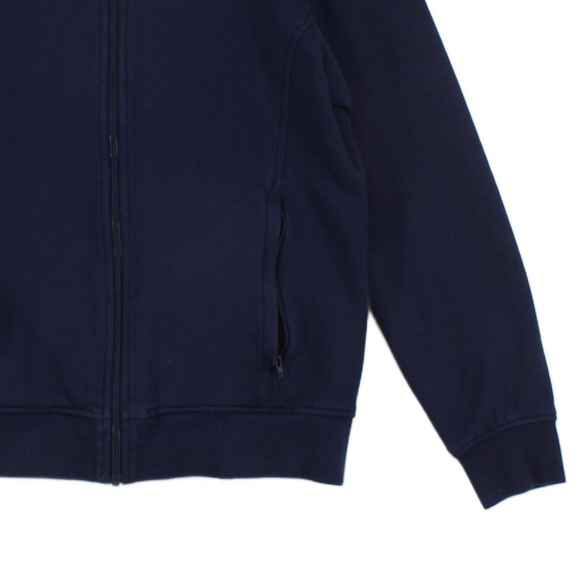Mens Sweatshirt Full Zip Embroidered Logo