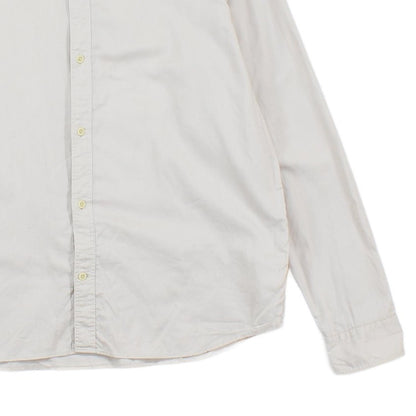 Mens Shirt Button Up Long Sleeve Collared