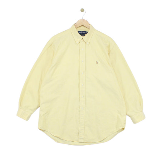 Mens Oxford Shirt Button Down Long Sleeve