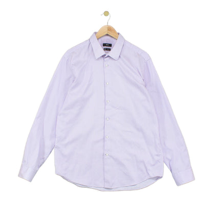 Mens Striped Shirt Collared