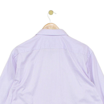 Mens Striped Shirt Collared