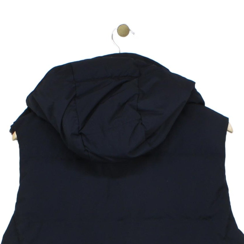 Mens Down Bodywarmer Puffer Hooded Insulated