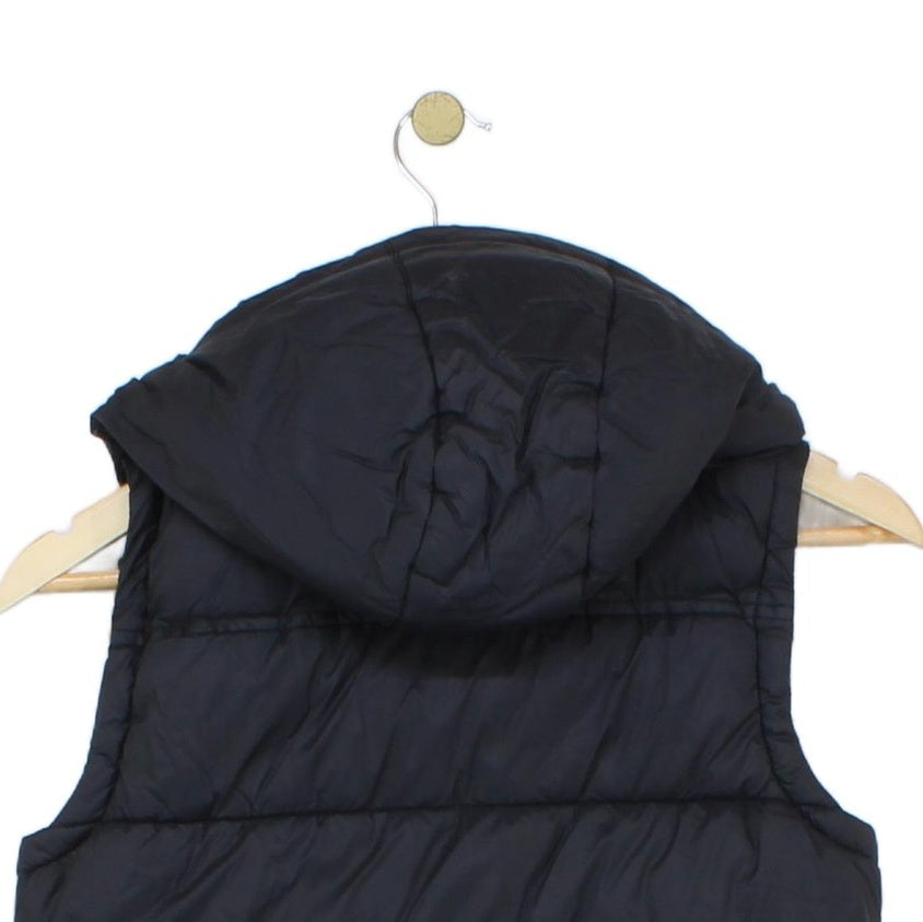Boys Bodywarmer Hooded Puffer Sleeveless