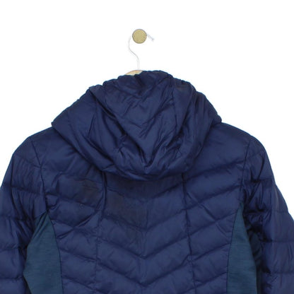 Womens Quilted Jacket Hooded Insulated Down