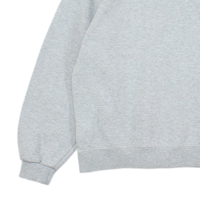 Mens Oversized Sweatshirt Swoosh Crew Neck Pullover