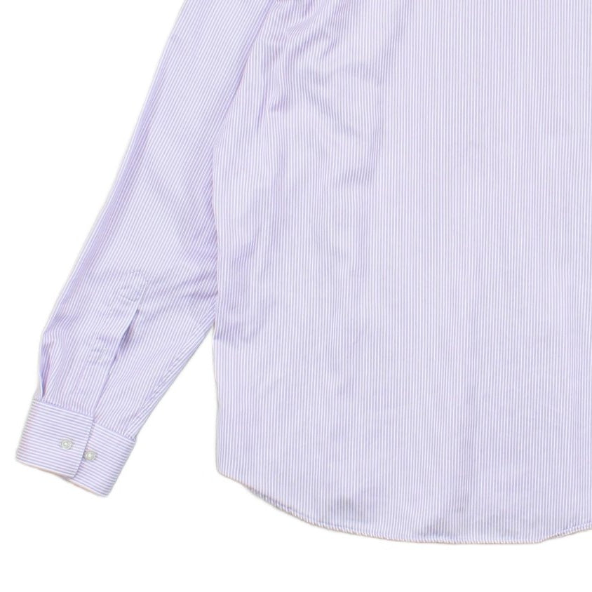 Mens Striped Shirt Collared