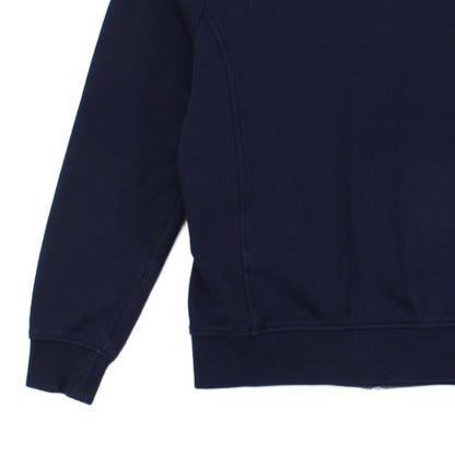 Mens Sweatshirt Full Zip Embroidered Logo
