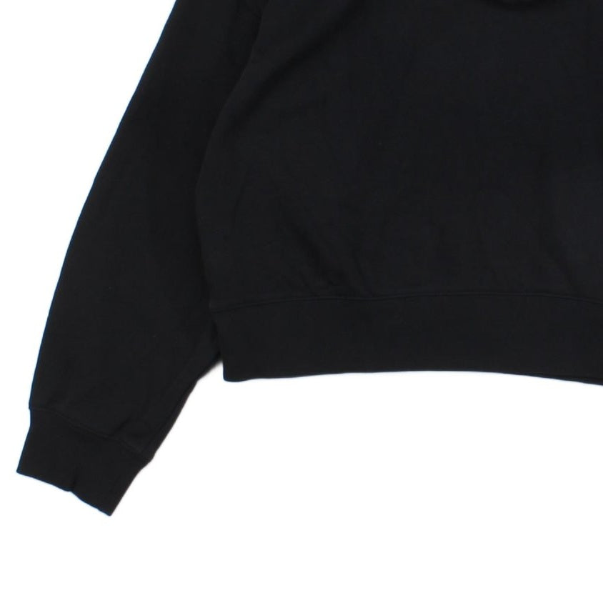 Womens Oversized Hoodie Logo Sequeins