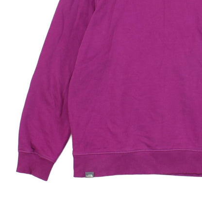 Mens Sweatshirt Embroidered Crew Neck Cotton