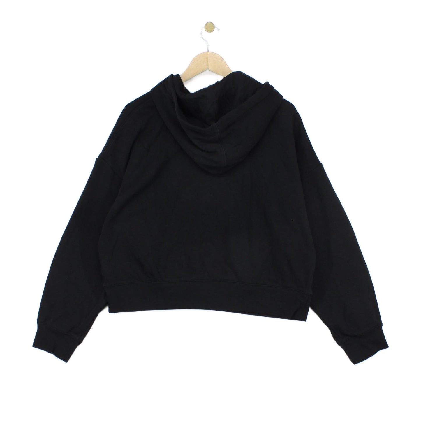 Womens Oversized Hoodie Logo Sequeins