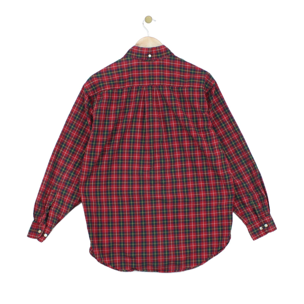 Mens Plaid Shirt  Button Down Classic