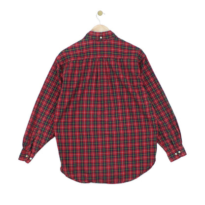Mens Plaid Shirt  Button Down Classic