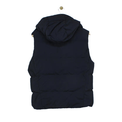 Mens Down Bodywarmer Puffer Hooded Insulated