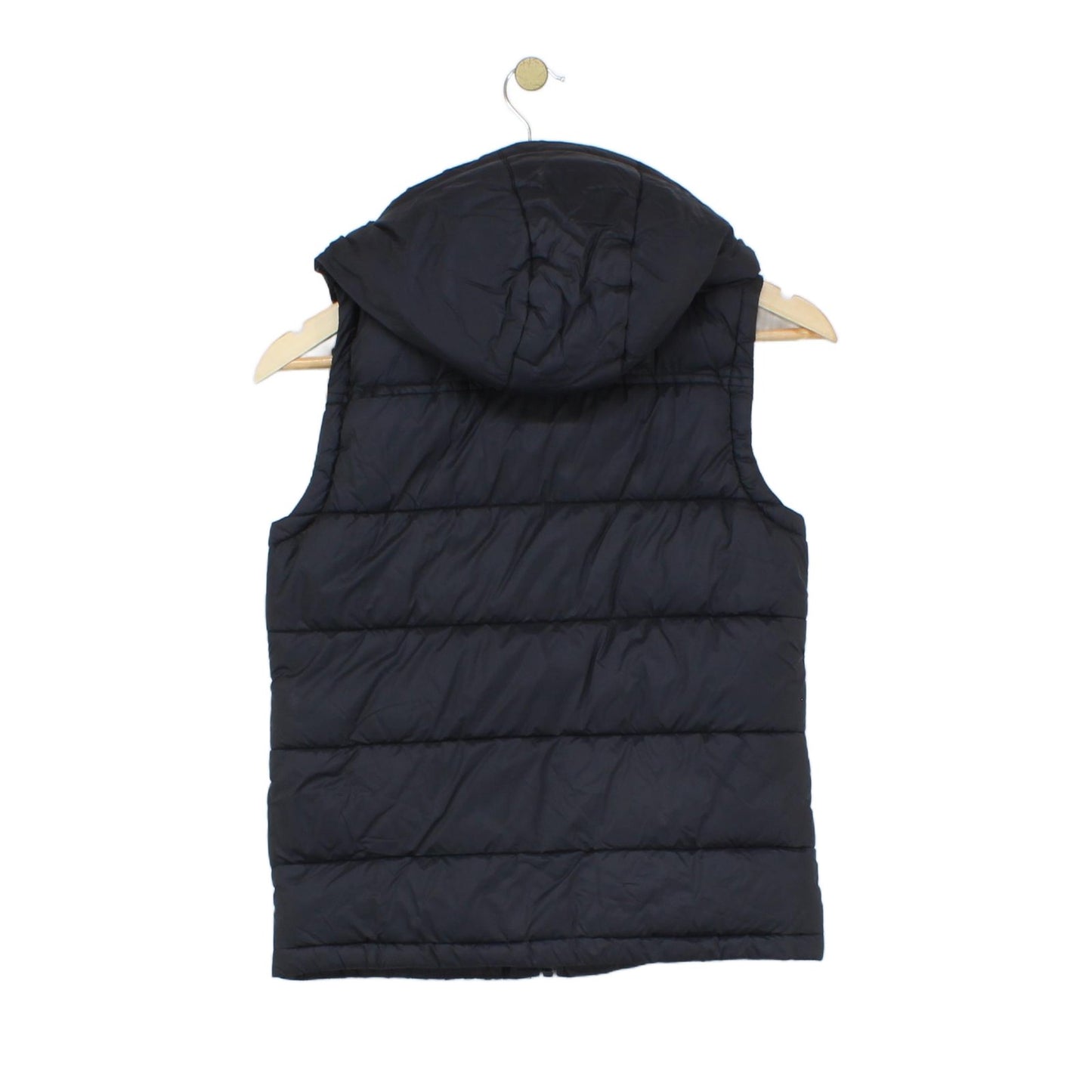 Boys Bodywarmer Hooded Puffer Sleeveless