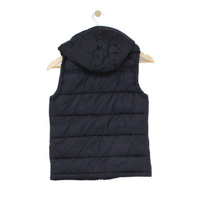 Boys Bodywarmer Hooded Puffer Sleeveless